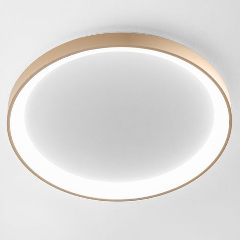 KRIZIA P/P- PLAFONIERA BIEMISSIONE E DIMMERABILE LED CCT 3000-4000K 5100-5300LM 60W NEW BEIGE