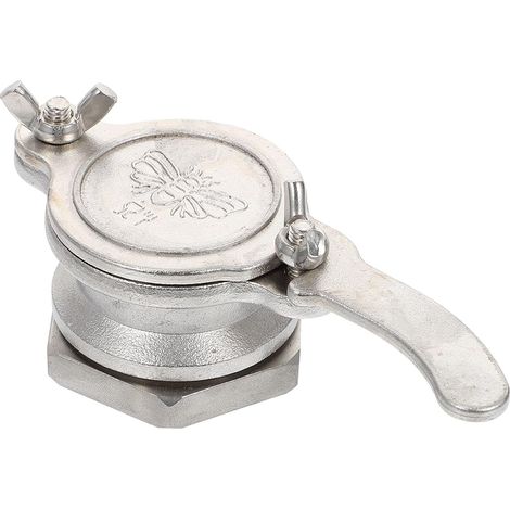 Robinet Extracteur de Miel en Acier Inoxydable Tige Longue Sortie de Miel Apicole Étanche Professionnel Outil D'apiculteur (1/5)
