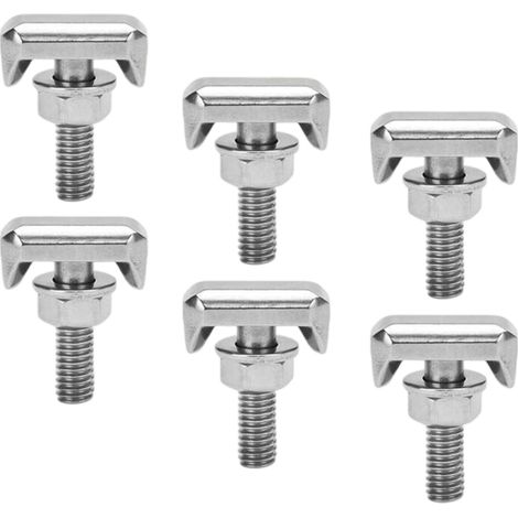 Vis En T - M6 - Pour Câbles De Batterie Automobile Bateau Moto - Lot De 6 (1/5)