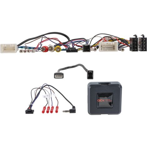 Adaptador de volante para cámara/amplificador Mitsubishi L200/Outlander