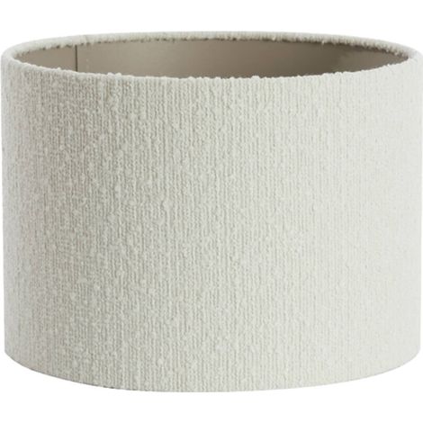 Light & Living - abat-jour - Bolero - blanc - textile - Ø 30cm - (1/3)