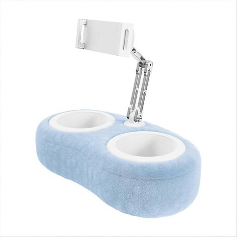 Support pour tablette avec coussin, support pivotant et réglable en hauteur, support inclinable B (1/5)