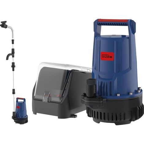 Güde Akku Regenfasspumpe 18-0 Regentonnenpumpe Fasspumpe Gartenpumpe Tauchpumpe (1/7)