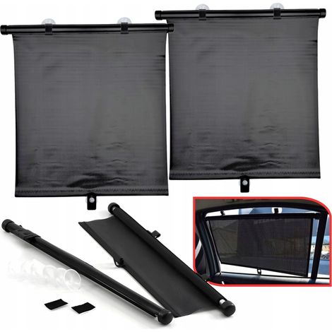 Parasole per auto, telo copriauto anti-UV, 55 x 50 cm, 2 pezzi (1/5)