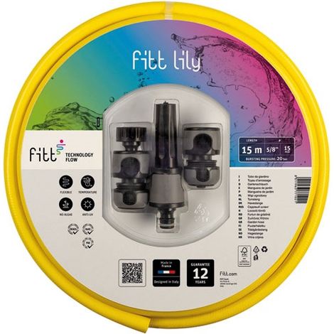 Batterie Fitt Lily Jaune 15mmx15m - Fitt