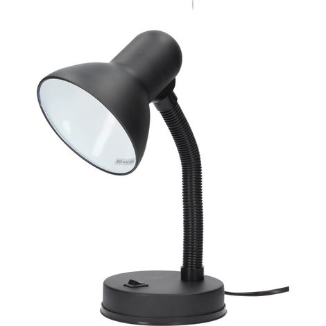 CGC 001900414 Lampe de table Bell E27 noire (1/2)