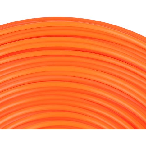 Fil de coupe-bordures en nylon de 2,4 mm, fil rond, pour coupe-bordures thermiques, 50 m (1/5)