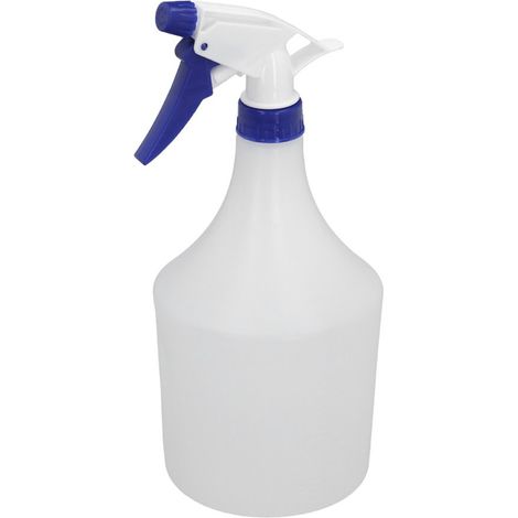 Pulvérisateur domestique ergonomique 9,5x25,5cm en plastique blanc (1l) (1/5)