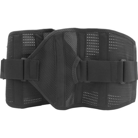 Ceinture de soutien respirante en maille pour exercices, taille ajustable, protection lombaire pour fitness, taille L