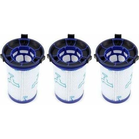Lot de 3 Filtres Compatibles Aspirateur Sans Fil Rowenta Air Force 360 X-Pert Essential 260 Modèles RH9037 RH9086