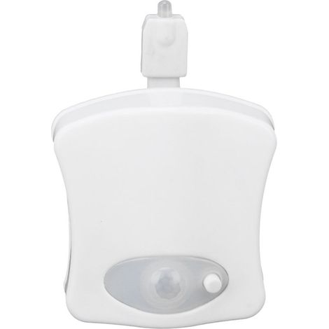 Lampe de Toilette LED Multicolore avec Capteur de Mouvement, Éclairage Nocturne pour Salle de Bain (1/5)
