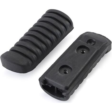 Repose-pieds avant moto en caoutchouc pour Z650/RS Z900 SE NINJA 650 1000 400 250R ZX6R accessoires repose-pieds (caoutchouc 2pcs) (1/5)