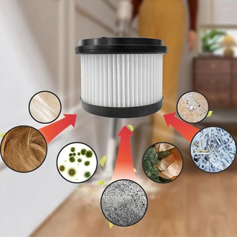 1 jeu de couleurs : voir photo. Matériau : filtre en plastique. Compatible avec la station Dreame Z10/Z.