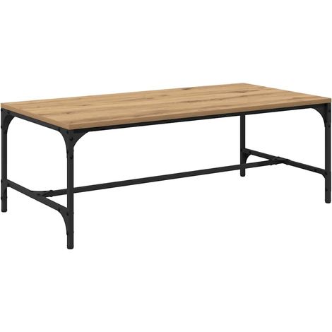 Maison Exclusive - Couchtisch Artisan-Eiche 100 x 50 x 35 cm Holz