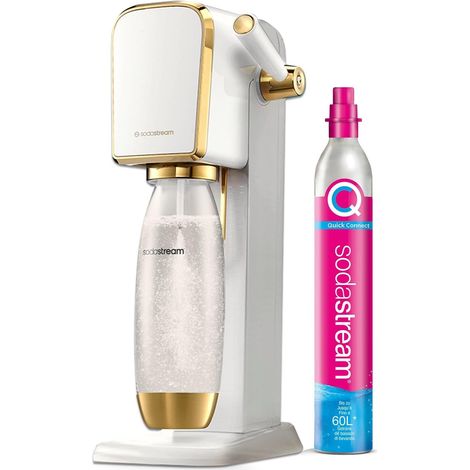 SodaStream Soda Maker ART white gold QC incl 1L PET bottle (2270295)