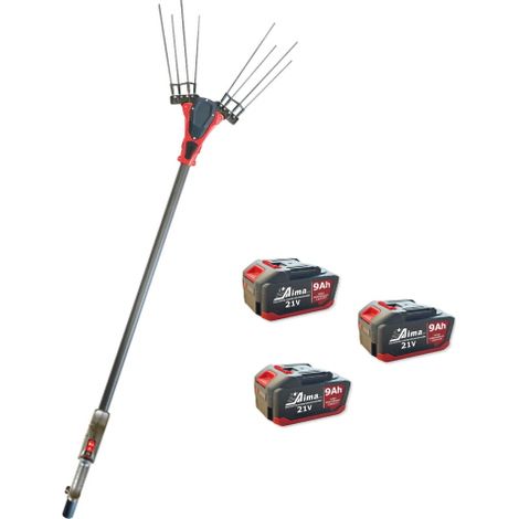 ABBACCHIATORE A BATTERIA AIMA JAGUAR PERFORMANCE AT CARBON CON 2 BATTERIE 9AH E CARICABATTERIA