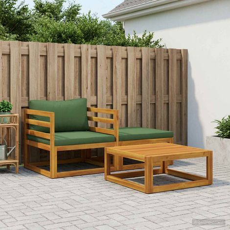vidaXL Ensemble de canapés modulables avec coussins 3 pc 2 place (1/5)