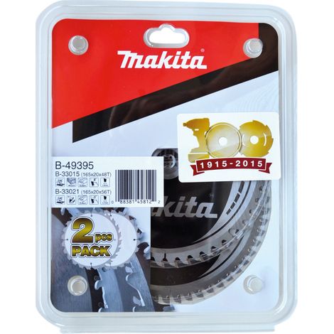 Makita HM-Sägeblatt-Set 165mm 2 Stk