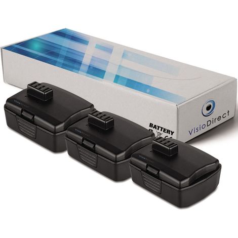 Lot de 3 batteries pour Ryobi CHL12K outil sans fil 2000mAh 12V