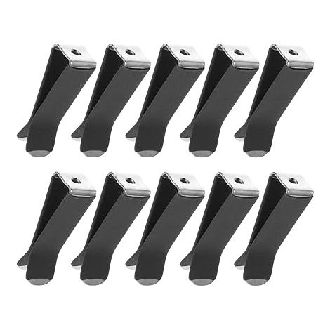 clips de grille d'aération de voiture en métal pour diffuseur et accessoires, fixation compacte et stable pour l'intérieur du véhicule