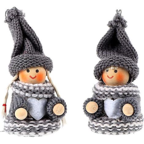2 Stück Weihnachtsanhänger