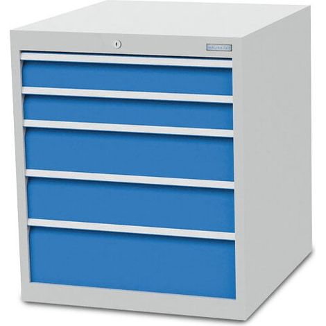 Schubladenschrank Tiefe 736, R 24-24, 5 x Schublade Maße in mm (BxTxH): 705 x 736 x 819 (1/4)