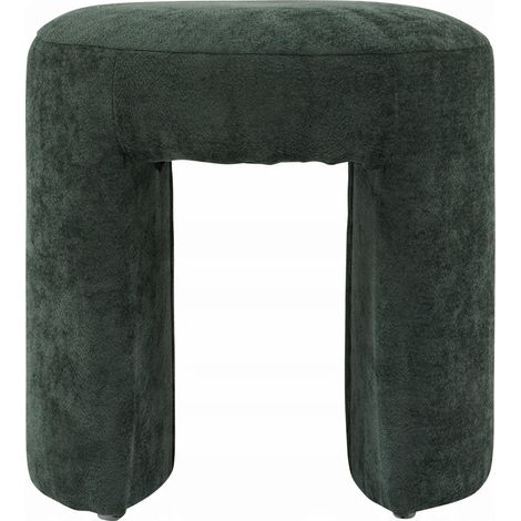 Pouf Jin Atmosphera verde cedro 38 cm diametro