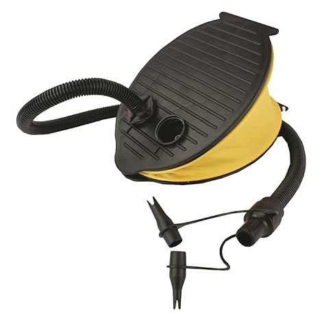 Cylindre gonflable à pied de 3 litres pompe gonflable à pied pratique cercle de natation kayak piscine gonflable cartouche gonflable (1/2)