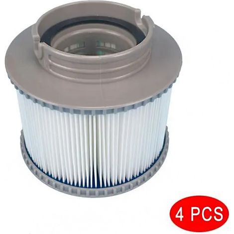 Lot de 4 cartouches de filtre pompe piscine pour Modèles