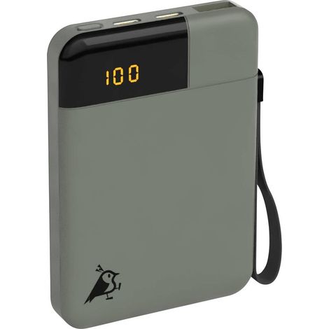 Aqiila Powerbird B5M Power bank 5000 mAh LiPo USB-A, USB-C® Verde Muschio (1/5)
