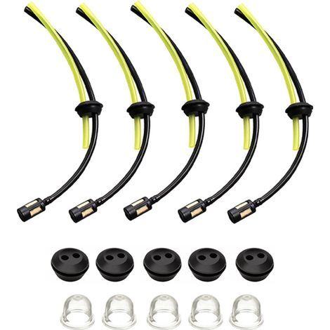 Fuel line with filter, universal fuel filter kit, 27.5 cm main fuel line (pack of 15) (1/5)