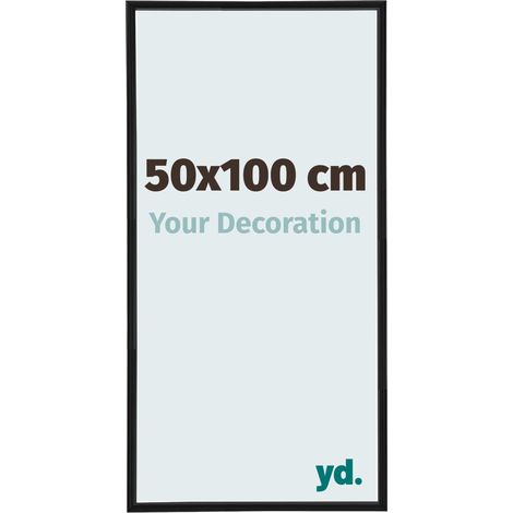 yd. - Cadre photo 50x100 - Noir Mat - Plastique - Annecy (1/5)