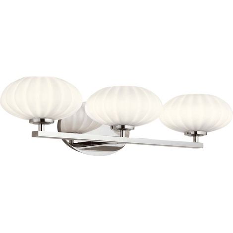 Elstead Kichler Pim Badezimmer-Wandleuchte Chrom poliert, 3000K, IP44 (1/5)