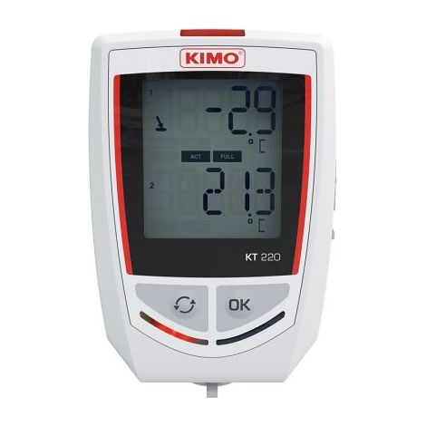 Contrôleur de température KIMO, Humidité et Température, 3 voies ( Prix pour 1 )