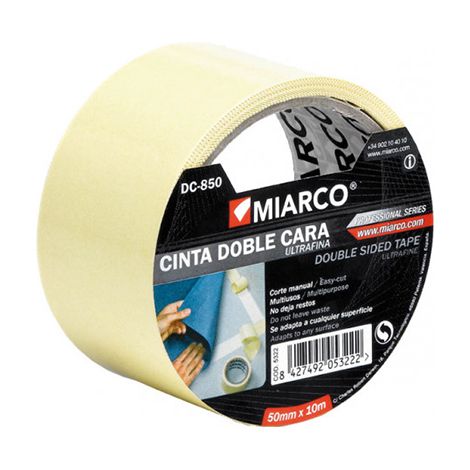 Rotolo nastro biadesivo 10mt x5cm dc-850 miarco (1/2)