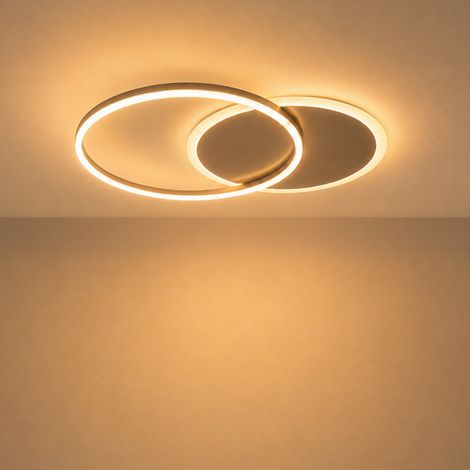 Lampada a soffitto LED Rings DSC CCT 37W M LEDME (1/4)
