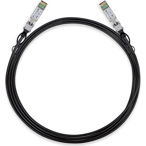 TP-Link TL-SM5220-3M cavo InfiniBand e in fibra ottica SFP+ DAC Nero (1/3)