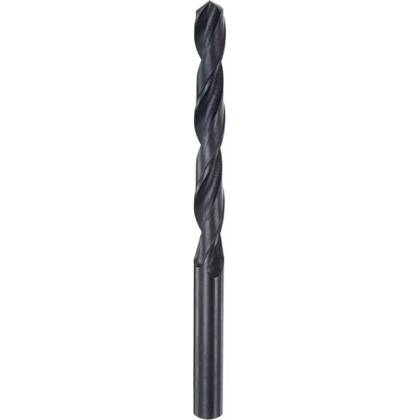 Foret Hélicoïdal Acier Droit Tige Entièrement Rectifié Noir Oxyde Perceuse Bits 8.3mm Diamètre 115mm Total Longueur 1 Pcs (1/5)