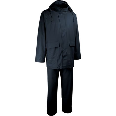 Complet de pluie PU/PVC Support polyester 280 g/m² Coutures échanchées - SINGER - VPLRAINY
