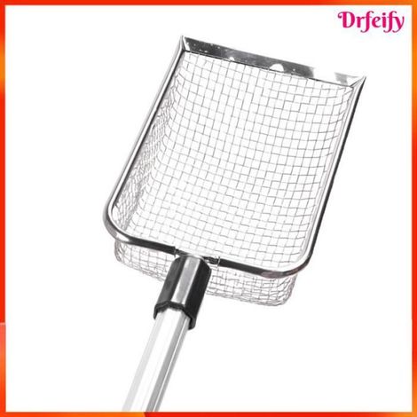 Pelle à litière pour chat - - Télescopique - Inox 304 - Poignée extensible - Long manche 90 cm (1/5)