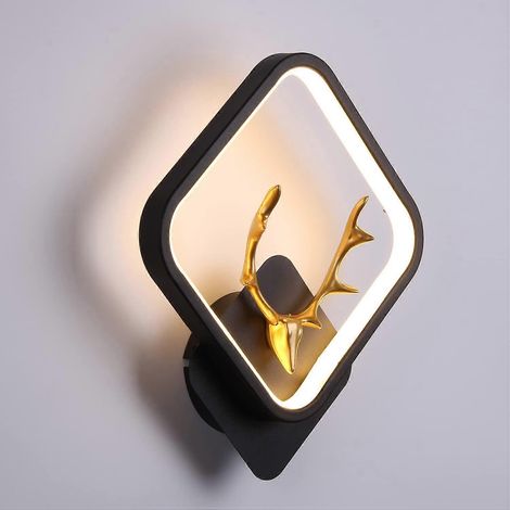 Applique murale LED, lampe de chevet, applique murale d'intérieur, éclairage de chambre, salon, salle de bain, couloir, escalier, projecteur intérieur moderne (1/5)