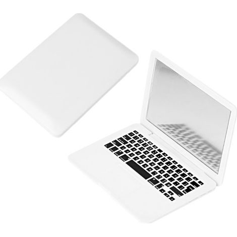 Mini miroir de poche pour ordinateur portable, verre d'ordinateur pour femmes et filles, mignon (1/5)