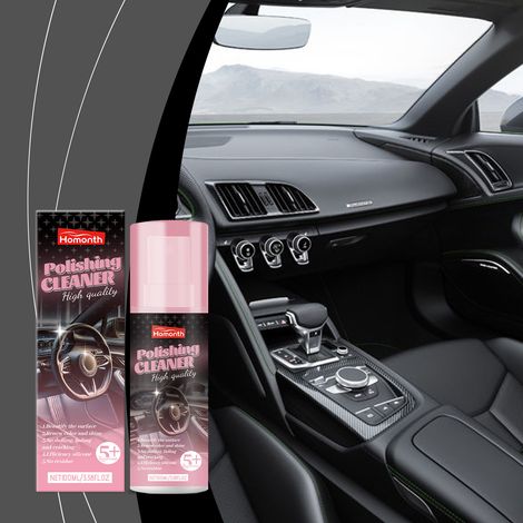 Produit de rénovation pour intérieur de voiture : nettoyant doux, détachant et lustrant pour l’entretien et la rénovation des intérieurs en cuir – 100 ml (1/5)