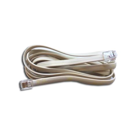 Câble électrique basse tension 12 V avec 2 fiches connecteurs type RJ45 pour le démarrage des centrales Perfetto et Perfetto inox, Aertecnica 3000388