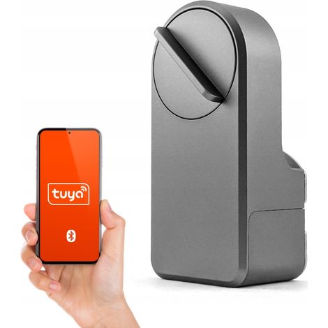 Cerradura electrónica inteligente Bluetooth Tuya para puertas. (1/5)