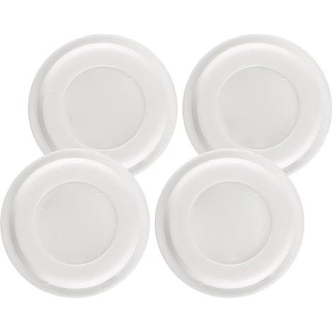 Ensemble de 4 couvre-têtes pulvérisés pour piscine en plastique, (1/5)