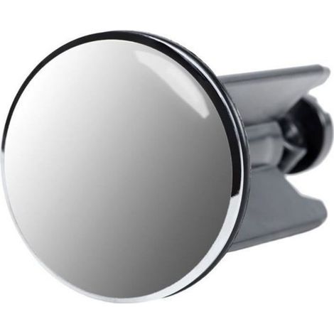 Bonde de lavabo - Classique - 4,0 cm - Réglable 6,5-8,5 cm - Laiton chromé - Haute qualité (1/3)