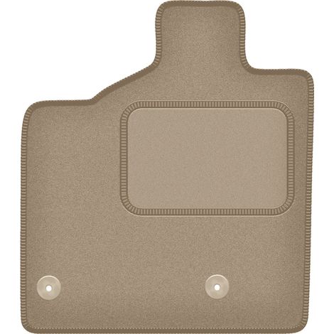 Fahrermatte aus Samt für: MG 4 Elektro (ab 2022) beige
