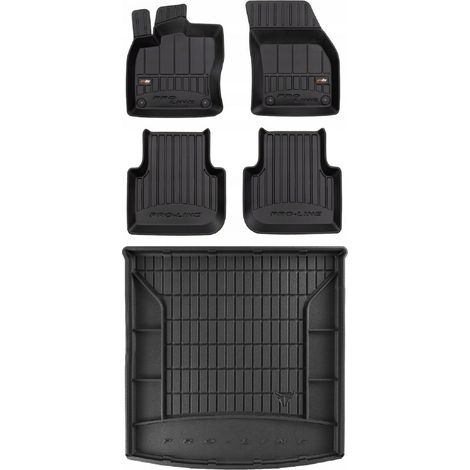 SET de tapis et housses en caoutchouc 3D VW Tiguan Allspace 2017-2024 g