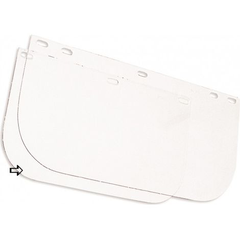 SINGER visiera protettiva per EVA805 in policarbonato trasparente - 305x200mm spessore 1mm - ACC805